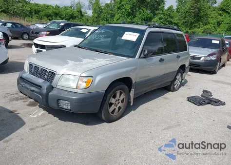 2001 Subaru Forester L из США, поврежденный, VIN JF1SF63531H734724